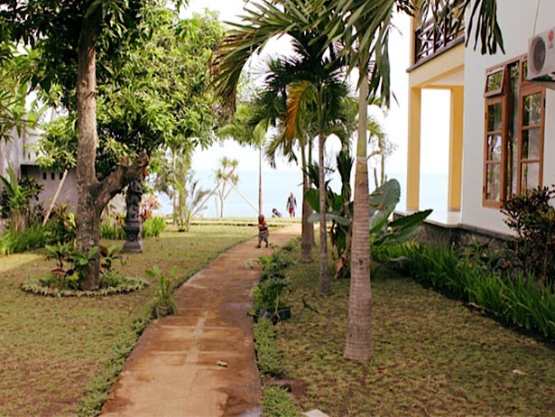 Bali Weg zum Ozean
